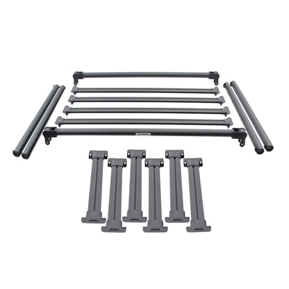 Go Rhino! - 5951000T-01 - Box 1-Overland Rack-MIDSIZE Truck