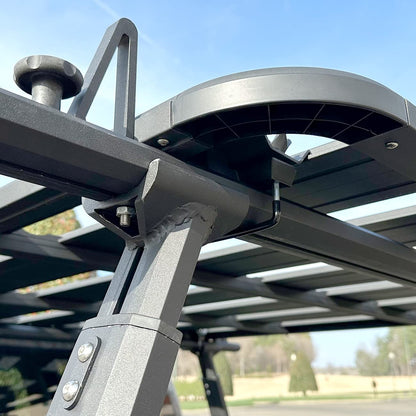 MaxxHaul 50616 Aluminum Rooftop Platform Rack Cargo System 64" x 55"