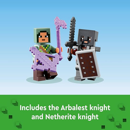 LEGO Minecraft The Deep Dark Battle Set 21246 Biome Adventure Toy Ancient City with Warden Figure Exploding Tower &amp Treasure Chest for Kids Ages 8 Plus