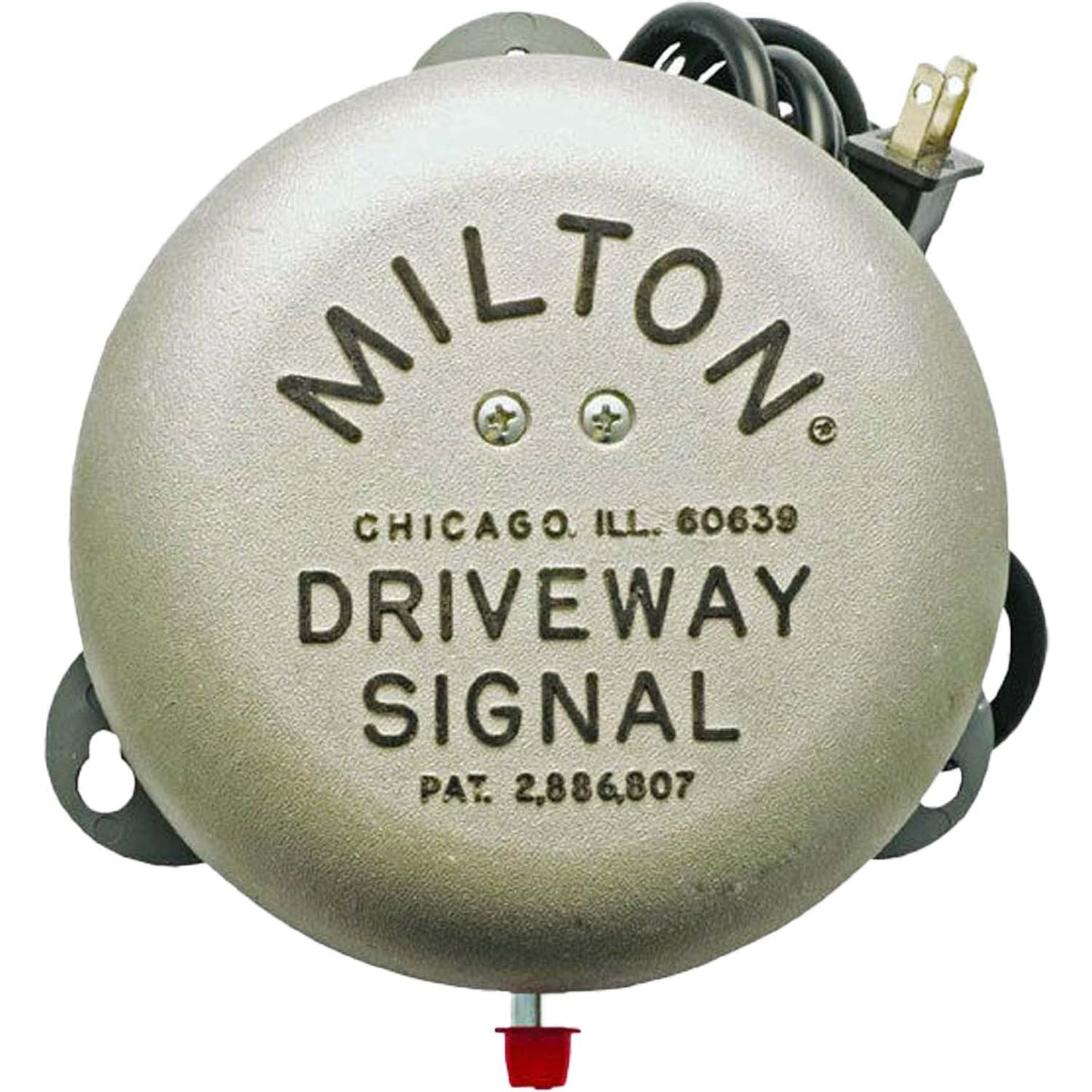 MILTON'S BELLS - Milton Ins Bells Driveway Bell Kit with 25 Signal Hose with Durable Bell Ringer Tubing for Drive-thru, Residential, or Industrial Driveway Alarms