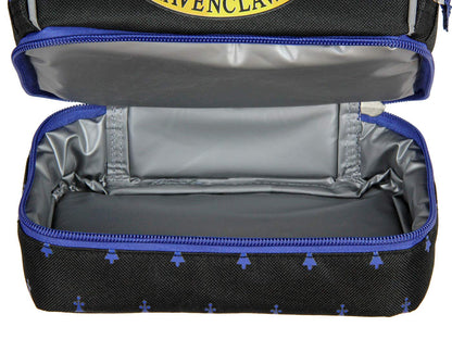 Bioworld Harry Potter Ravenclaw Crest Dual Compartment Lunch Bag Tote 10"