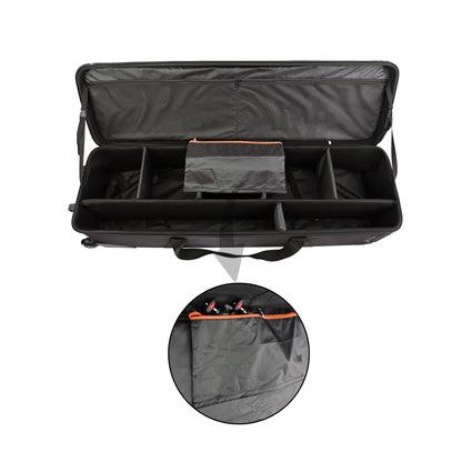 MagicLine Studio Equipment Trolley Case 52" x15''x13'', Rolling Camera Bag with Wheels, Tripod Light Stand Carry Case, Water-Resistant Photo Bag for Strobes, Light Stands, Tripods, Telescopes