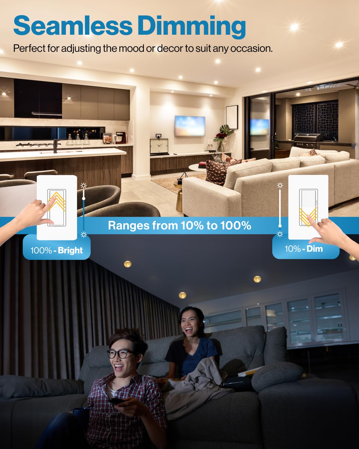 Sunco 6 Pack BR40 LED Light Bulbs, Indoor Flood Lights, Recessed Can Light Bulb, 1400 LM, 17W (100W Equivalent), 2700K Soft White, Dimmable, E26 Base, for Home, Bedroom, Kitchen UL.