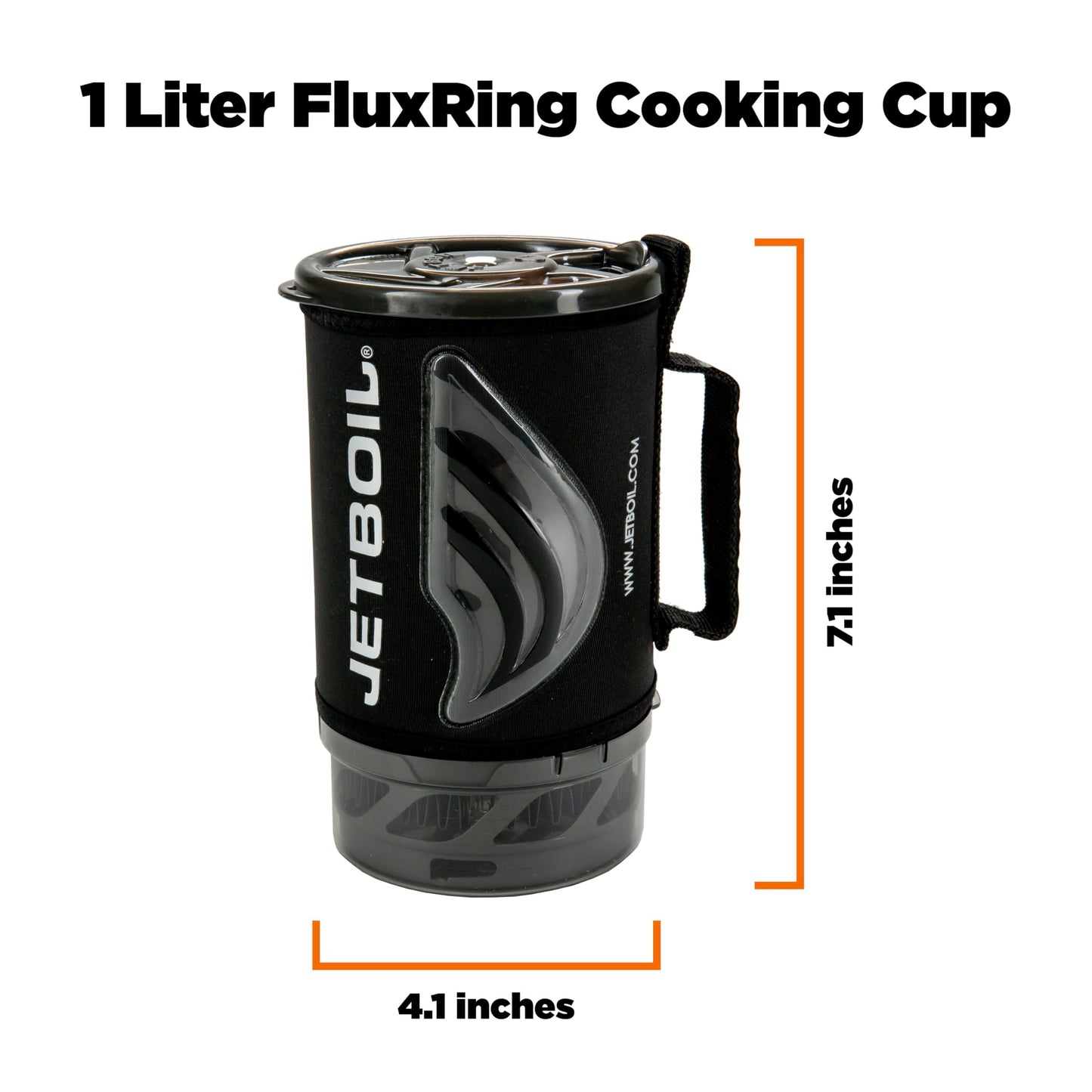 Jetboil Flash Camping and Backpacking Stove Cooking System, Fractile