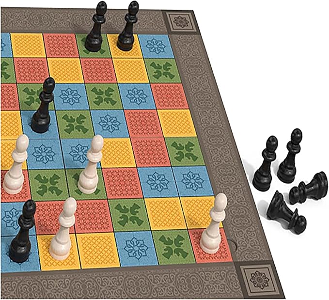 Rio Grande Games Katarenga 2 Player Strategy Board Game Age 8+ 20 Min Grid Based