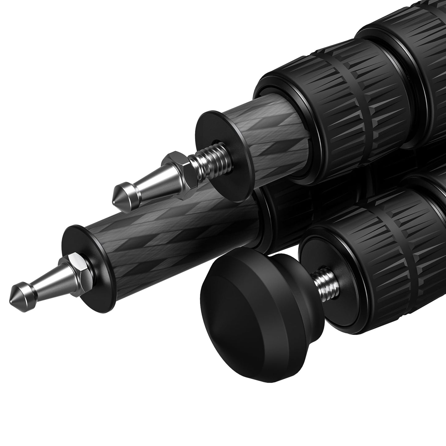 Leofoto LS-284CEXX Travel Tripod w/Built-in Leveling Head, Ranger Series, Carbon Fiber, 4 Leg Sections, Lightweight, Ball Head Optional (Tripod w/ 36mm Ball Head)