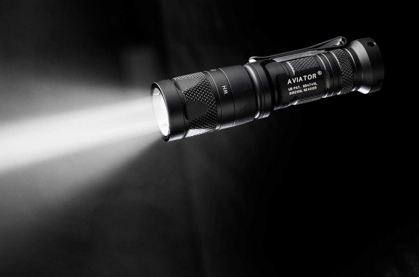 SureFire Aviator Flashlights with Dual Output Multi-Spectrum LED, White/Red (Aviator-RD)