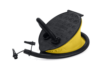 Bestway Hydro-Force Treck X3 Inflatable 3 Person Water Raft Outdoor Floating Boat Set with Pair of Oars, Foot Pump, and Repair Patch
