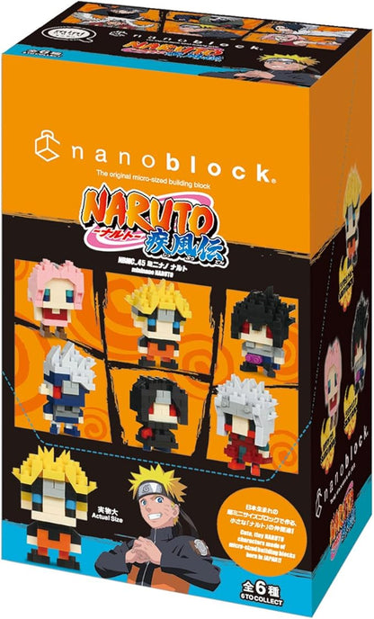 nanoblock - Naruto Shippuden - Naruto Shippuden (Blind Box Complete Set) mininano Series Building Kit