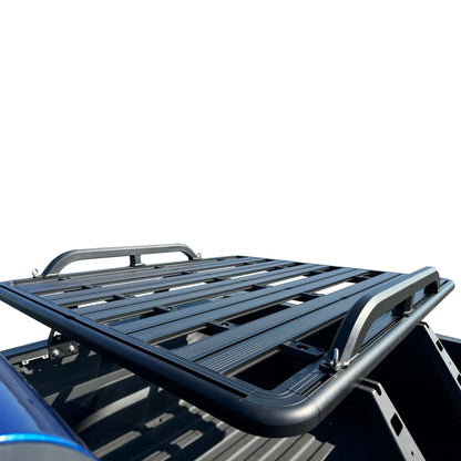 Black Horse Spike Stationary Cargo Platform System Compatible with 2005-2024 GMC Sierra 1500/2500 HD/3500 HD, Chevy Silverado 1500/2500 HD/3500 HD, Ford F-150/F-550, Ram 1500/3500,Tundra,Titan.