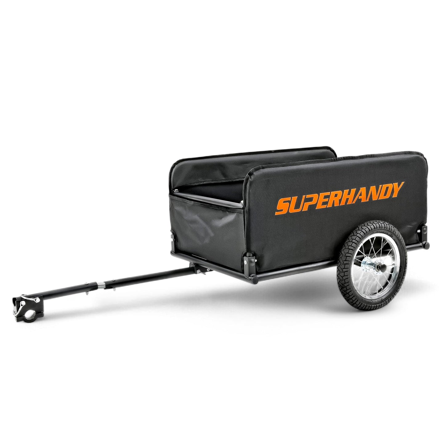 SuperHandy Foldable Wagon - Lightweight, 155 lbs Capacity, Tool-Free Assembly, Compatible with GUT112/GUT140/GUT142 SuperHandy/G Mobility Scooters