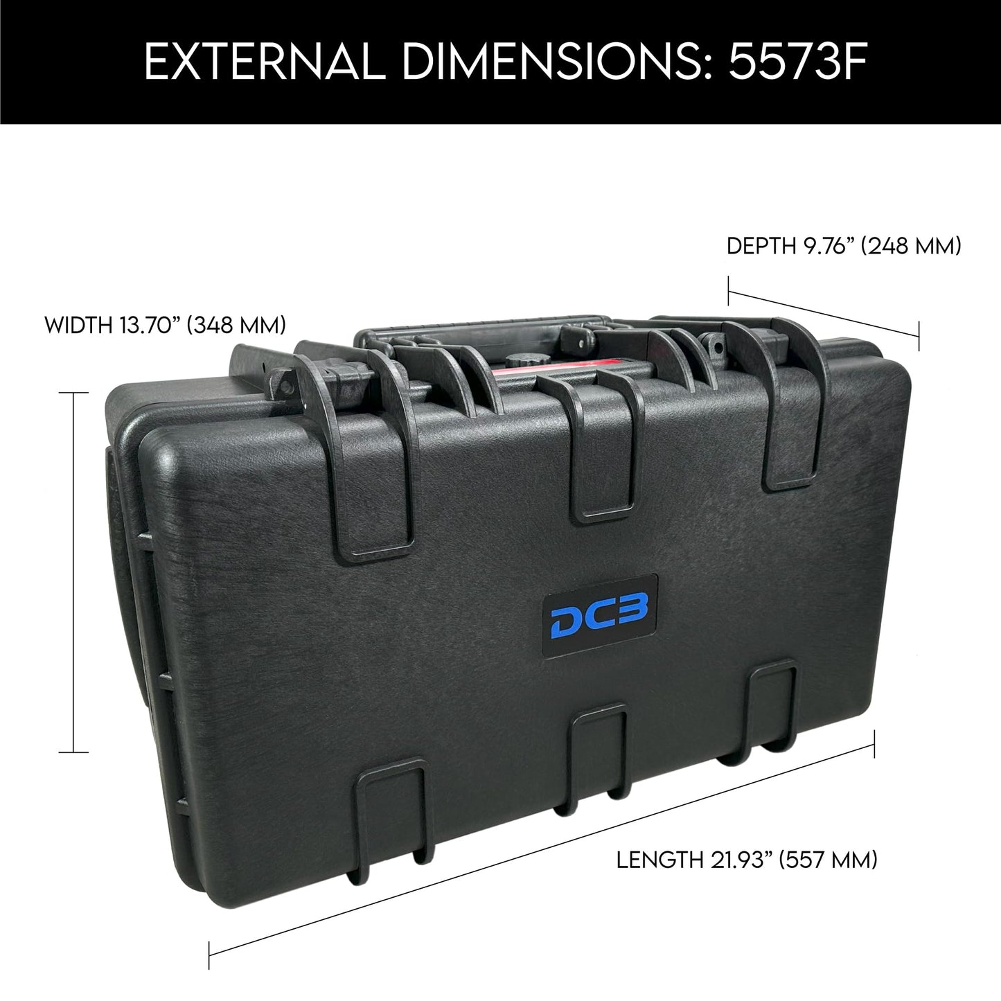 DCB Element 5573F Waterproof Utility Case with Foam Insert