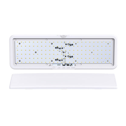 Leisure LED RV LED Ceiling Light Fixture 20" x 6.5" -1450 Lumen with Touch Dimmer Switch Interior Lighting for Car/RV/Trailer/Camper/Boat DC 12V Natural White 4000-4500K (4-PACK)