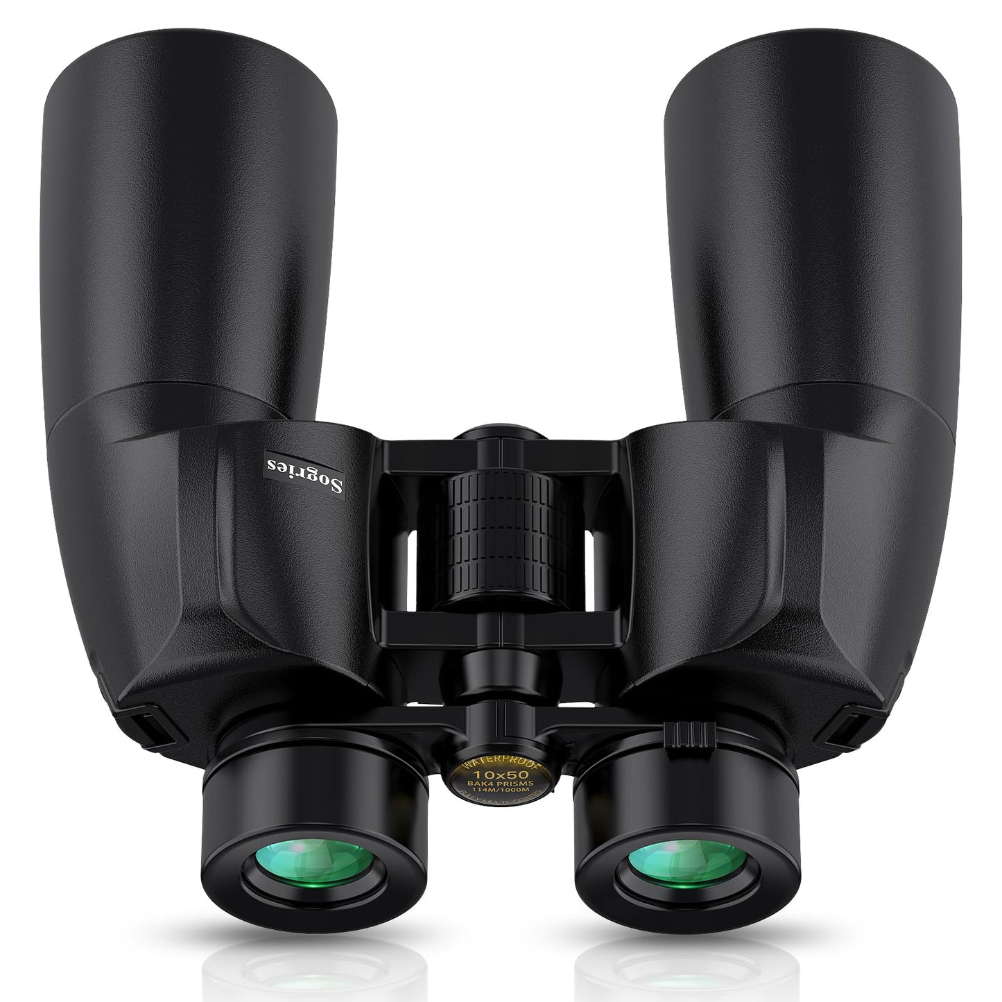 Sogries 10x50 Binoculars for Adults High Powered Binoculars for Bird Watching Long Distance IPX7 Waterproof Fully Multi-Coated BAK4 Prism Optics for Hunting Travel Birding Stargazing