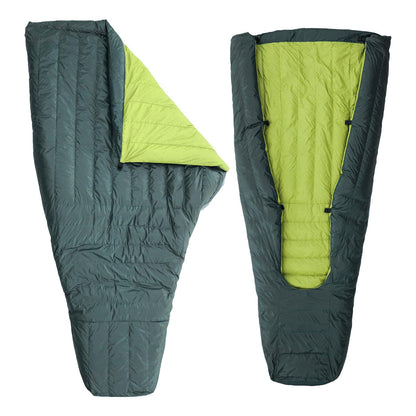 Ultralight Sleeping Bag Top Quilt - 850 Down Backpacking Blanket - 1.9 lbs - Rated for 20°F - Water-Resistant Camping Quilt