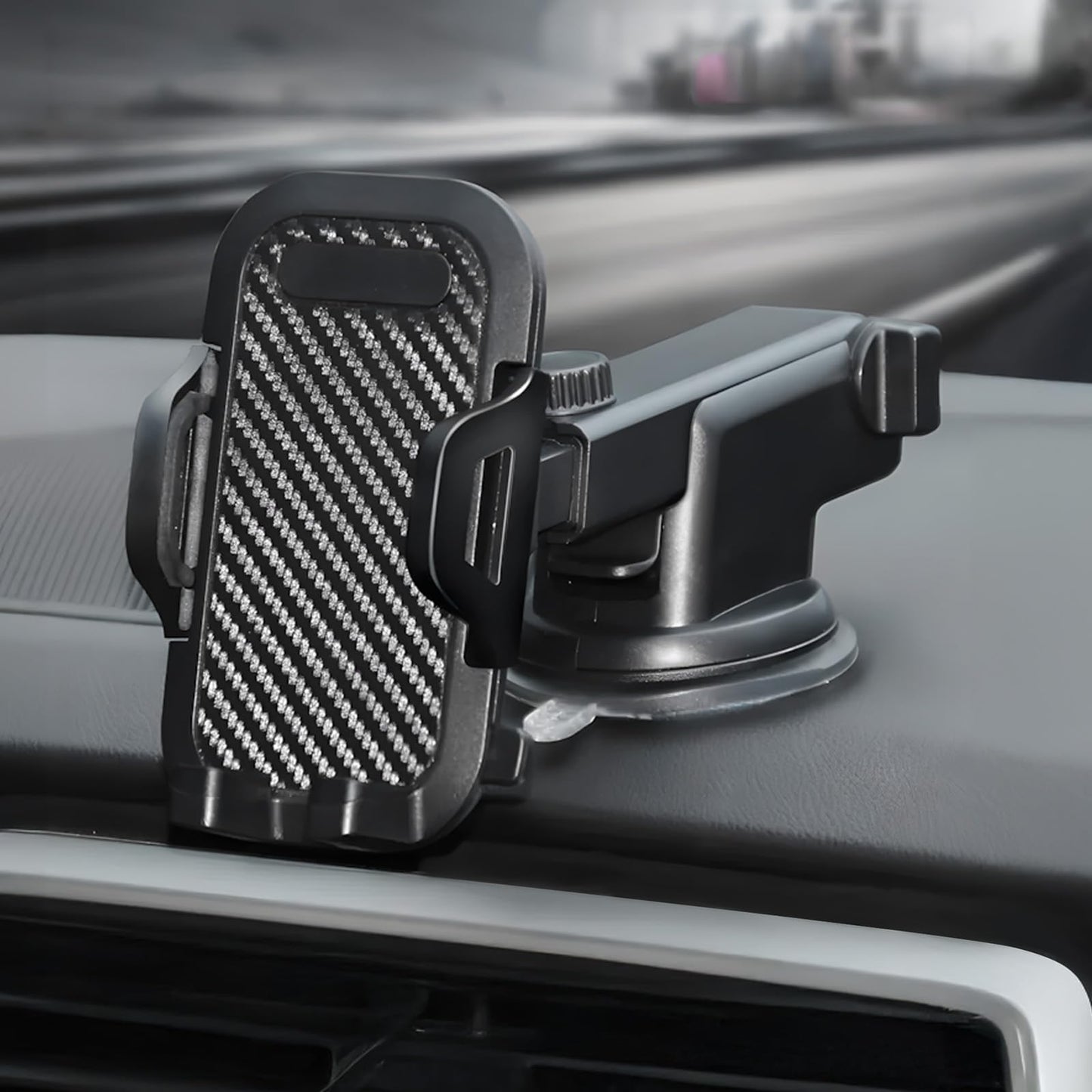 Phone Holder for car, Car Phone Holder Mount with Upgraded Metal Hook Clip for Air Vent, Car Mount Smartphones Holders