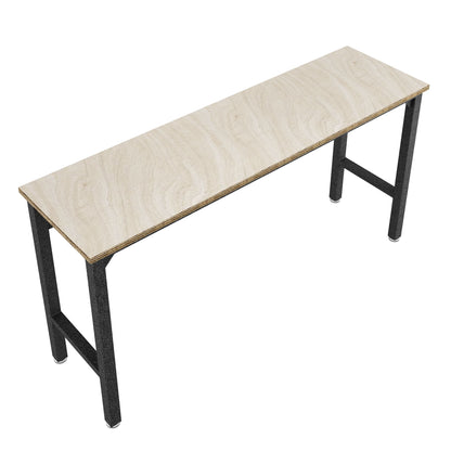 Manhattan Comfort Fortress Garage Work Table, Black/Grey
