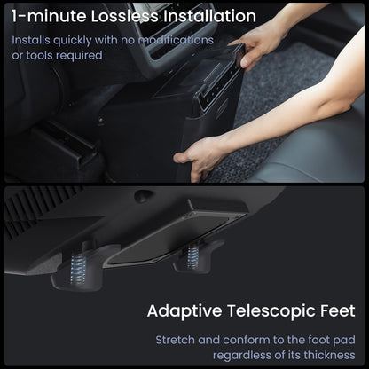 AKwing Car Refrigerator for Tesla Model Y Juniper, Rear Center Console Fridge for Model Y 2026~2025, Cooler & Warmer, Portable Freezer for Camping Commuting Sports & Traveling