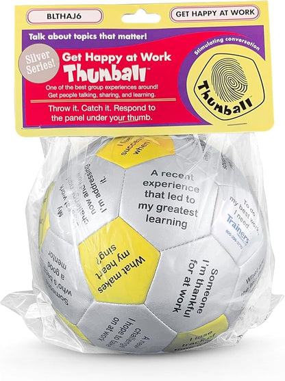 Trainers Warehouse 6 Thumball Collection 32 Prompts for Conversation Team Building Relationship and Training