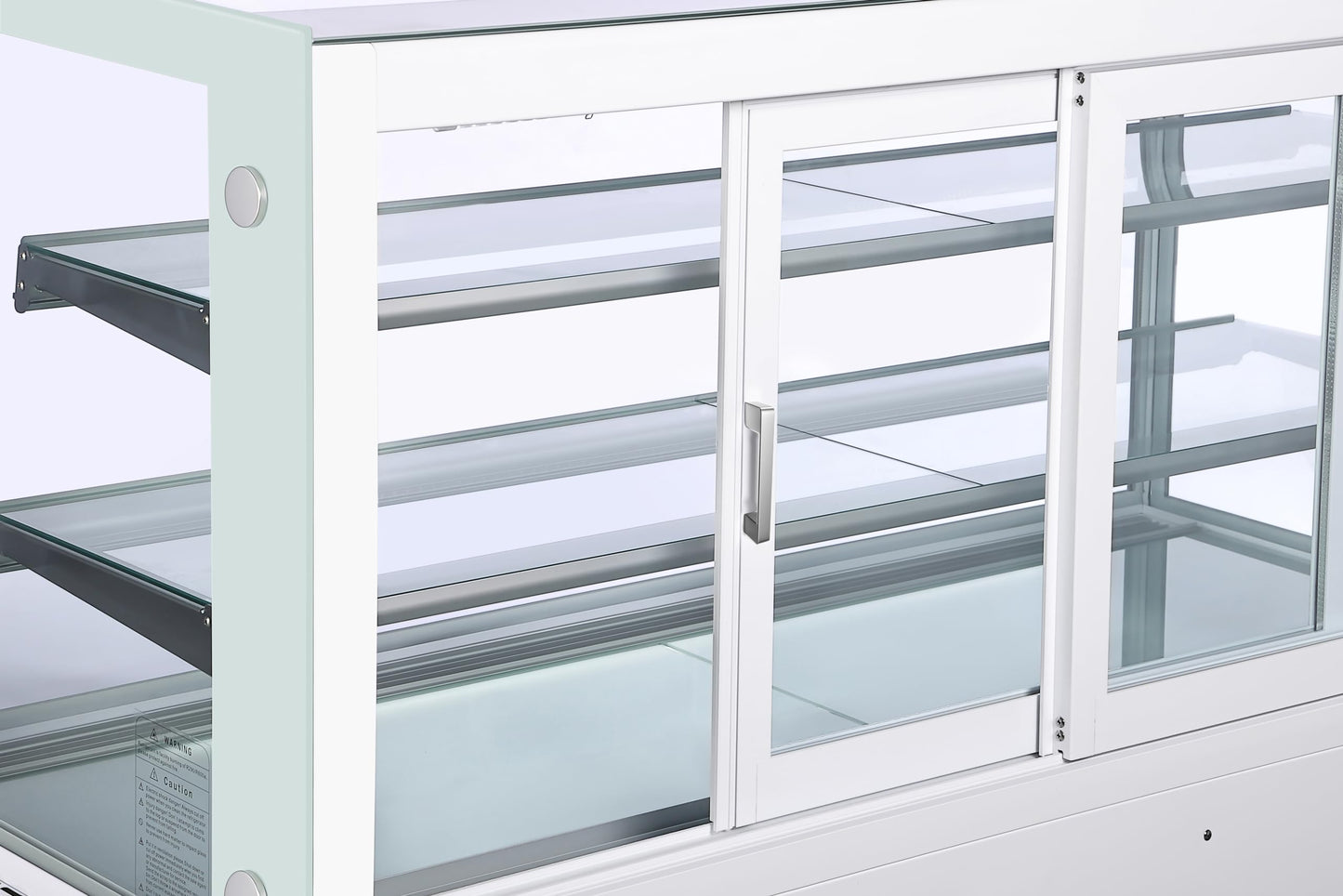 KoolMore 60 in. Refrigerated Bakery Display Case, 17.6 cu. ft. in White (KM-CDHF-17C-WH)