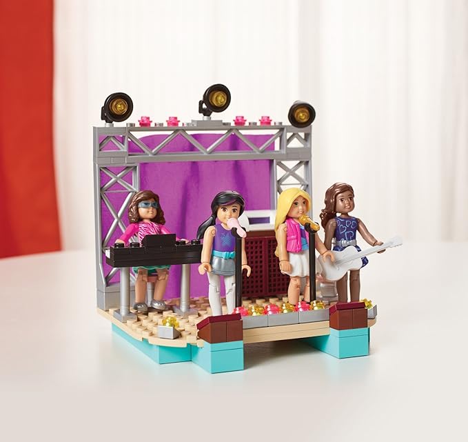 Mega Construx FFB03 American Girl Outdoor Music Festival Building Toys Multicolor