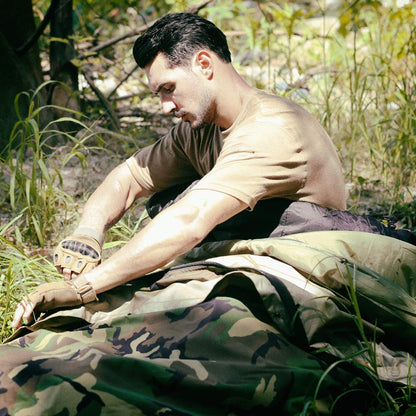 MT Army Military Modular Sleeping Bags System, Multi Layered with Bivy Cover for All Season
