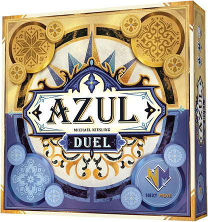 Asmodee Azul Duel Board Game - Competitive Head-to-Head Tile-Placement Strategy Game Stunning Mosaic Art and Quick Gameplay for Kids &amp Adults Ages 8+ 2 Players 30-45 Minute Playtime