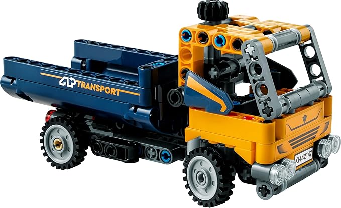 LEGO Technic Dump Truck 42147 2in1 Toy Set Construction Vehicle Model to Excavator Digger Engineering Toys Gift for Kids Boys Girls Ages 7 Plus