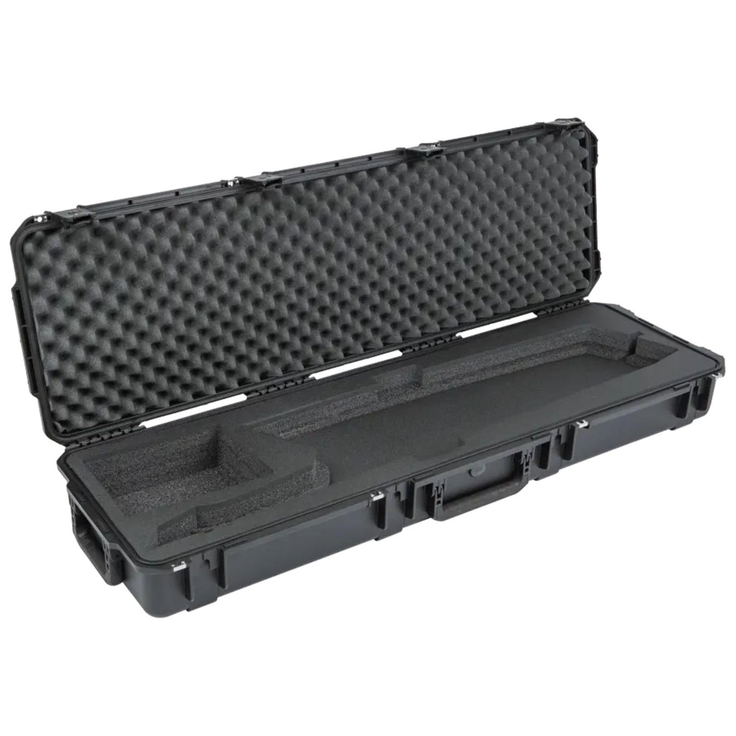 SKB iSeries Roland AX Edge Keytar Hard Case, Waterproof Polypropylene Shell with Foam Interior, TSA Latches and Wheels for Travel Protection