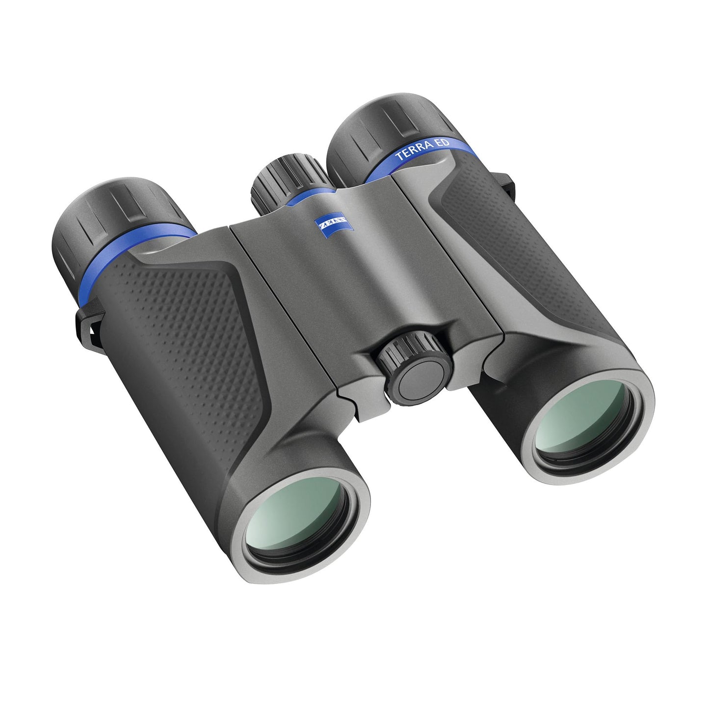 Zeiss Terra ED 10x25 Pocket Binoculars (Black) Bundle with Zeiss Spray and Microfiber Lens Care Kit (2 Items)