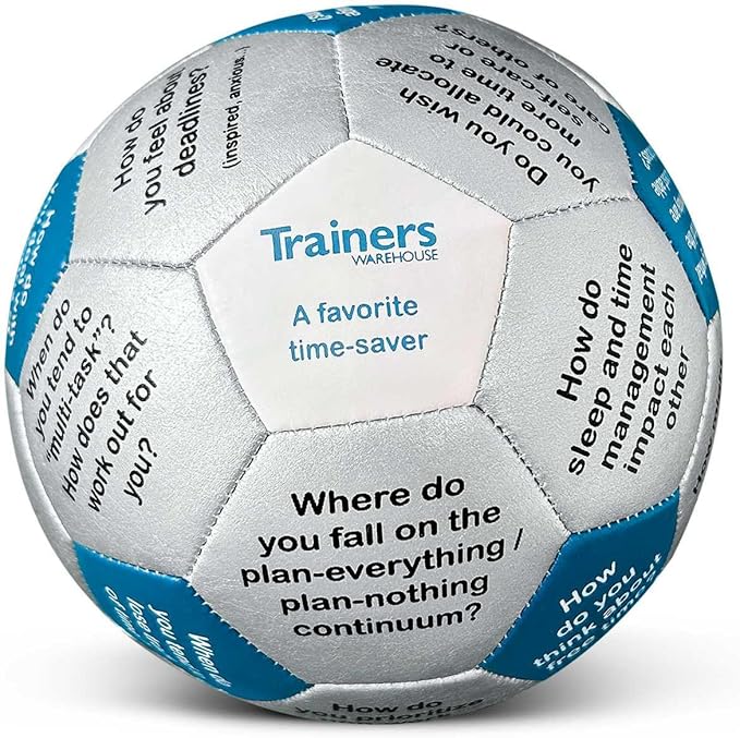 Trainers Warehouse 6 Thumball Collection 32 Prompts for Conversation Team Building Relationship and Training