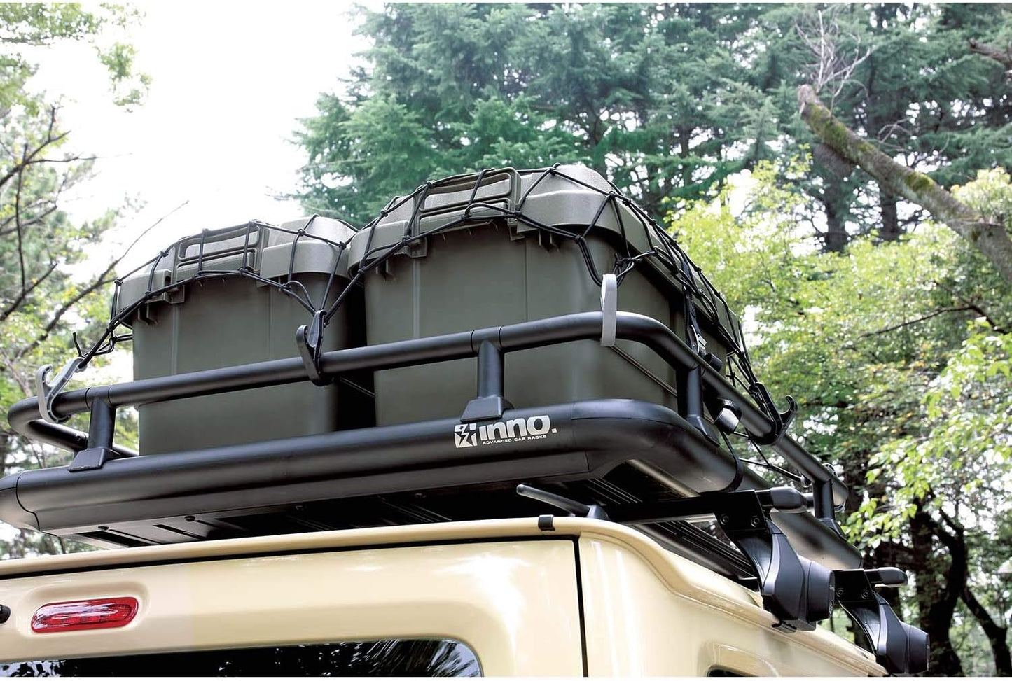 INNO IOP50 Rail Kit for INA510 Roof Deck, Black