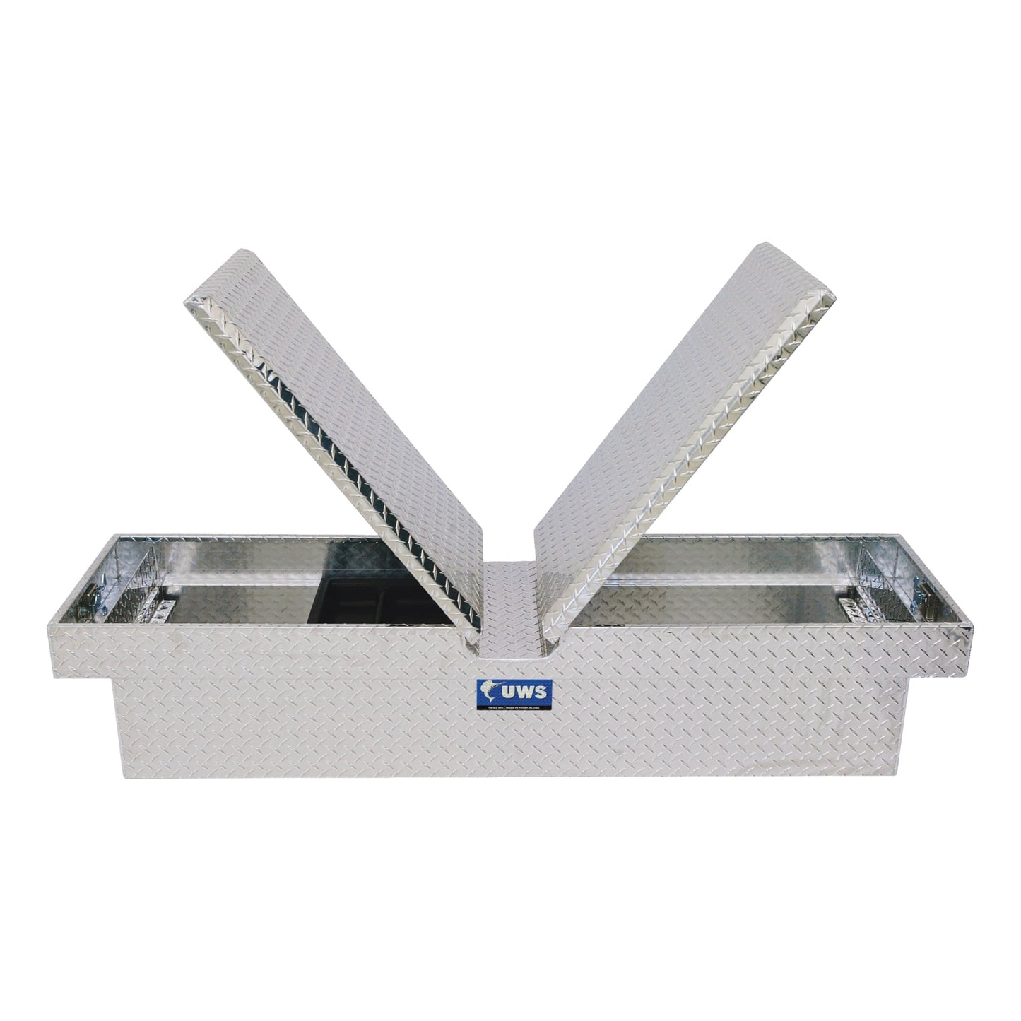 UWS EC10071 72-Inch Heavy-Wall Aluminum Gull Wing Truck Tool Box, RigidCore Lids
