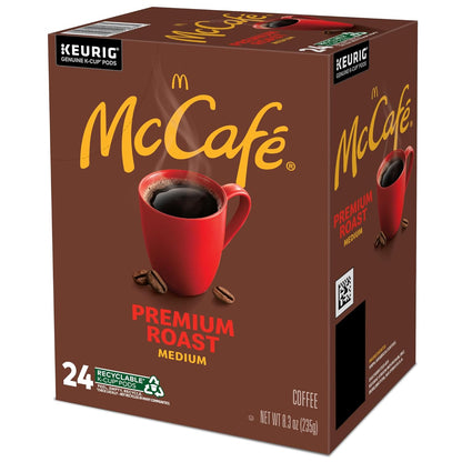 McCafe Premium Roast Coffee - Medium Roast K-Cup Pods for Keurig - 96 Count Pack