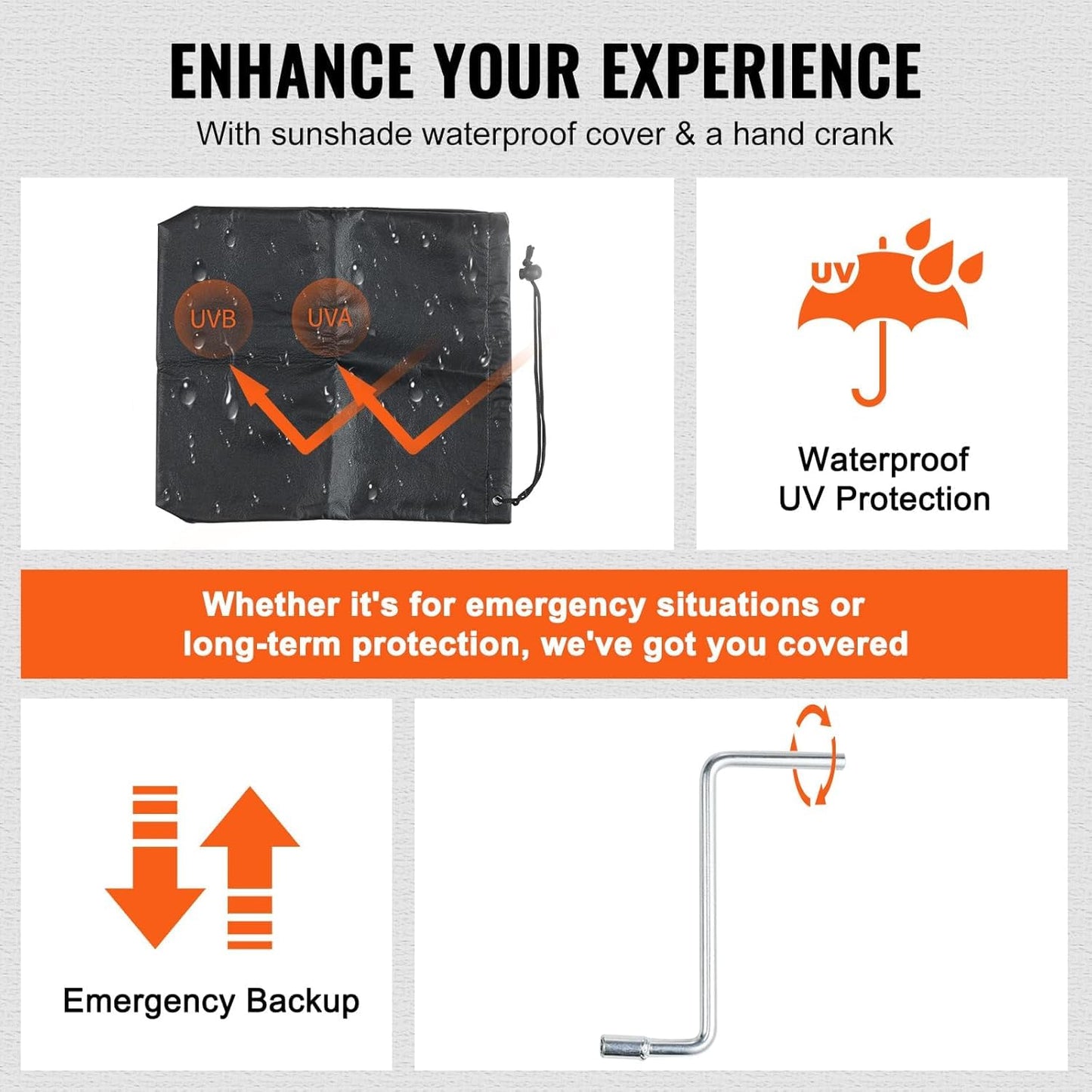GarveeTech 5000Lbs Electric Trailer Jack,Electric Tongue Jack with Waterproof Cover for Lifting RV Trailer, Horse, Utility, Yacht