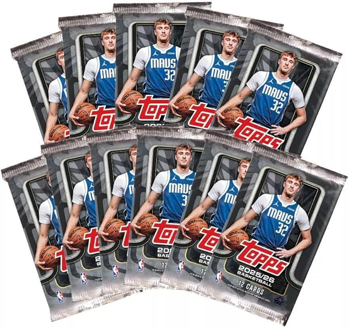 Topps 2025/26 Basketball NBA Flagship Value Blaster Box (Blackout Parallels)