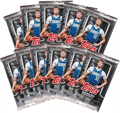 Topps 2025/26 Basketball NBA Flagship Value Blaster Box (Blackout Parallels)