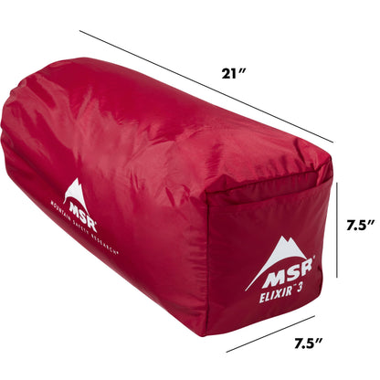 MSR Elixir 3-Person Lightweight Backpacking Tent