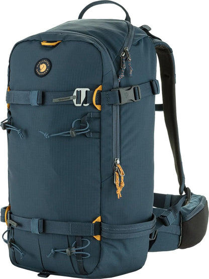 Fjällräven Bergtagen Touring 30 Backpack - Technical Pack, Secure Gear Attachment, Alpine Design - Touring, Trekking, Hiking, Mountain Blue, Small/Medium