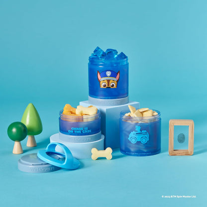 Whiskware Stackable Snack Containers - Durable Food Storage for Kids | Dishwasher Safe, Paw Patrol Design