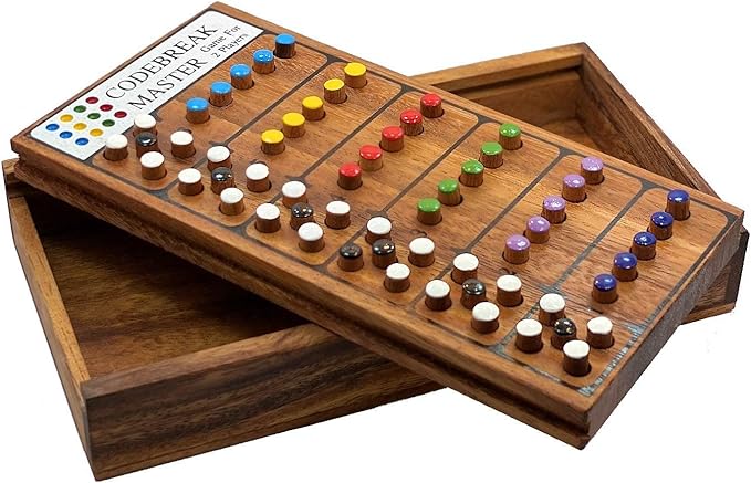 Codebreak Game Top Strategy Wooden Board Games for Age 12+ and Adults
