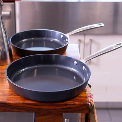 Alva Maestro 8 Inch Ceramic Nonstick Frying Pan, Non Stick Pan, PFAS Free Egg Pan, Small Frying Pan, Stainless Steel Handle, Induction Safe Nonstick Pan, PTFE & PFOA Free Cooking Pan