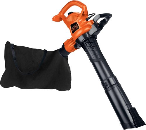 BLACK+DECKER 3-in-1 Corded Leaf Blower, Vacuum & Mulcher - 230 MPH, 12 Amp Handheld Power