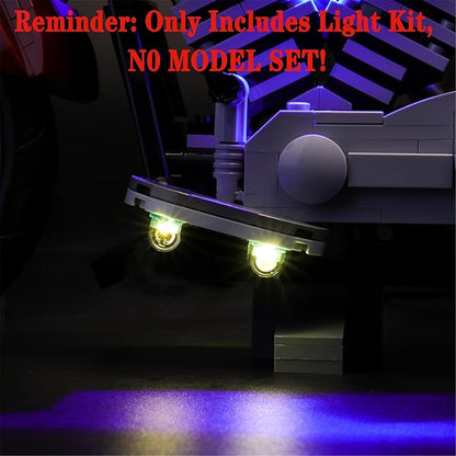 LED Light Set Compatible with Lego 10269 Harley-Davidson Fat Boy Creator Expert Building Blocks Model - Model Set NOT Included