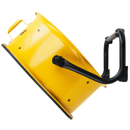 CAT fans - 18”-Blade High-Velocity Drum Fan Heavy Duty Industrial Grade (Yellow, 2-in-1): 3,400 CFM, 4-Speed, 360 Degree Adjustable Drum Head, Dual Ball Bearing Motor with Die-Cast Cover (HVD-18AC)