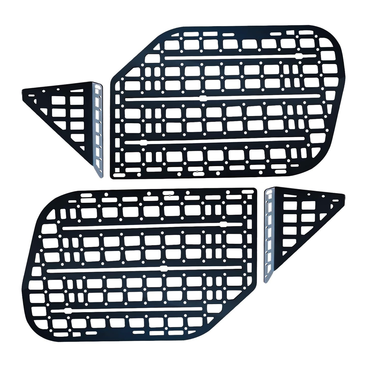 Modular Storage Panel System Rear Window Molle Panel Interior Cargo Rack Compatible with 2010-2024 Toyota 4Runner
