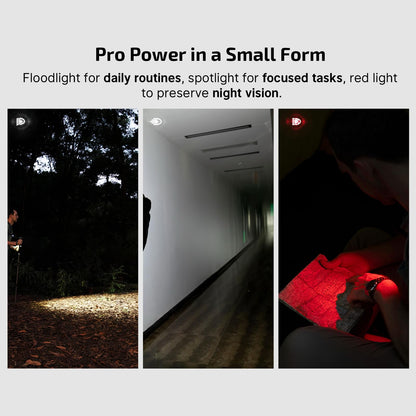 OLIGHT Baton4 Pro EDC Flashlight Rechargeable Bundle Oclip Pro EDC Flashlight Clip-on Light