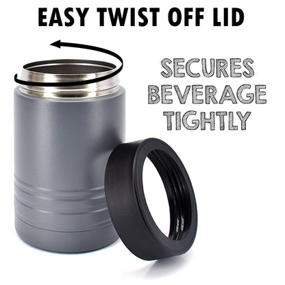 12oz Can/Beverage Holder - Dark Gray - 24 Pack