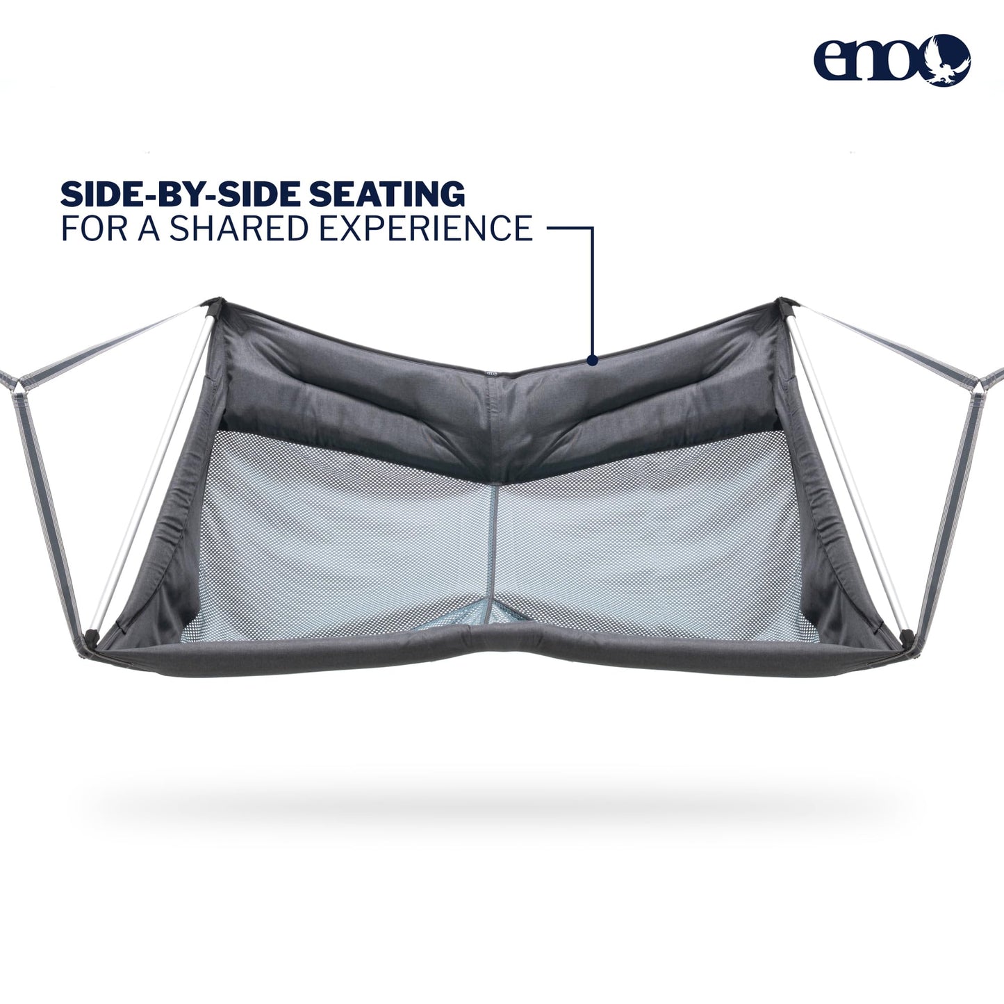 ENO DoubleLoft Hammock Chair Atlantic Blue