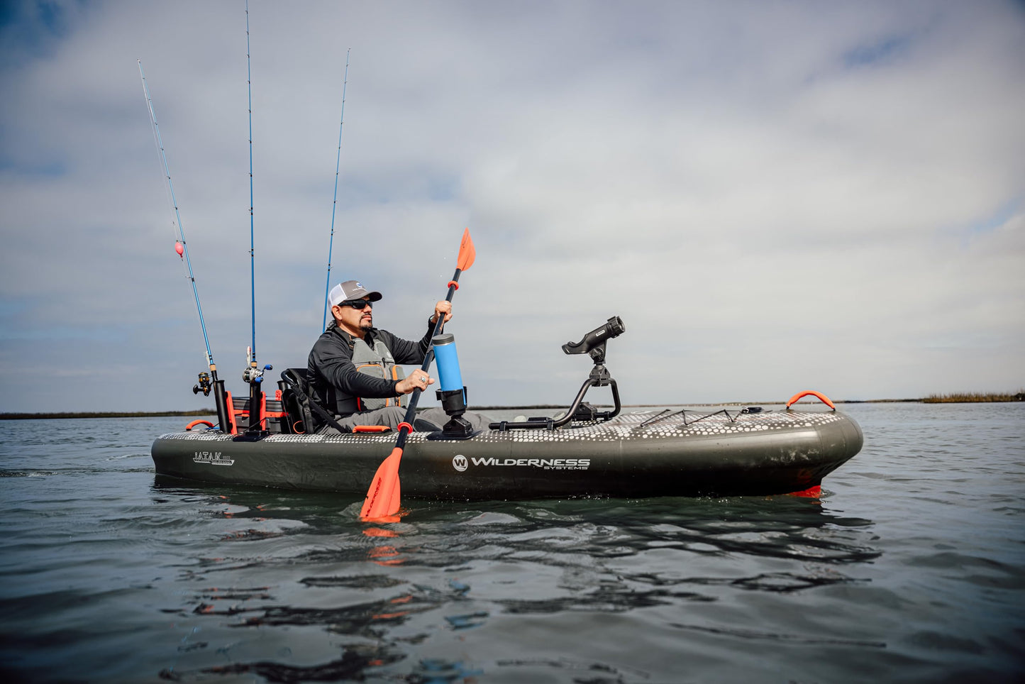 Wilderness Systems iATAK 110 - Sit on Top Fishing Kayak - Inflatable Drop-Stitch Kayak - 11 ft- Digital Camo